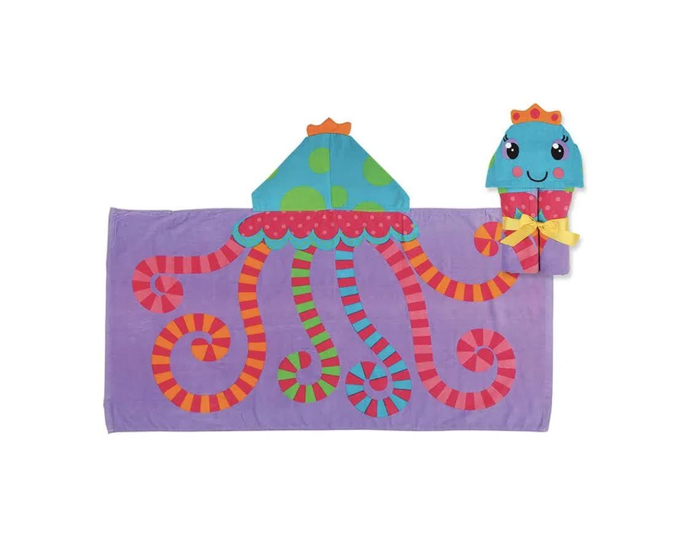 Albornoz Stephen Joseph 46"x24" medusas con capucha terciopelo suave para nadar playa Foto 3 de 4