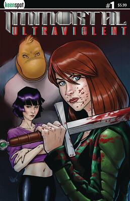 Immortal Ultraviolent #1 Cvr A Rob Nikolakakis Keenspot Entertainment Comic Book