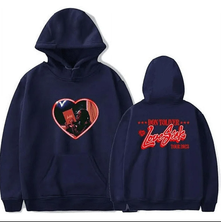 two sided hoodie, Vtg 2023 Don Toliver Love Sick Tour 2023 Hoodie, gift for fans