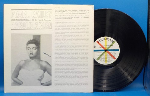 Pearl Bailey LP "Sings The Songs She Loves By Harold Arlen" VG++ BX4A - Picture 2 of 2