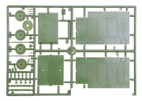 UMT 665 Plastik Modellbausatz Maßstab 1:72 Panzerzug "Stalinets" - Ukraine Models - Bild 20 von 24
