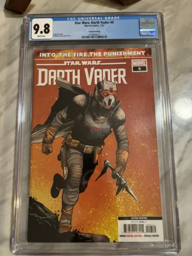 Disney Star Wars Darth Vader 6 Marvel Comic 2nd Printing Ochi Of Bestoon CGC 9.8