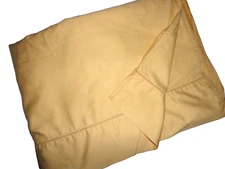 WAMSUTTA GOLD HEMSTITCHED SATEEN COMBED COTTON  (1) QUEEN FLAT SHEET 88X96