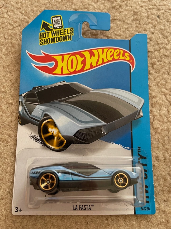 Hot Wheels Skate Punk Bump Around La Fasta Play Set of 7 Treasure Hunt - Image 4 of 4