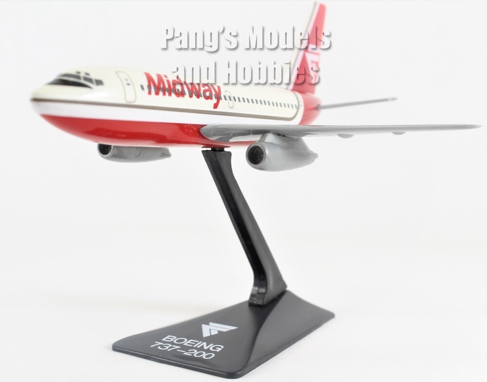 Boeing 737-200 (737) Midway Airlines 1/180 Scale Model | eBay