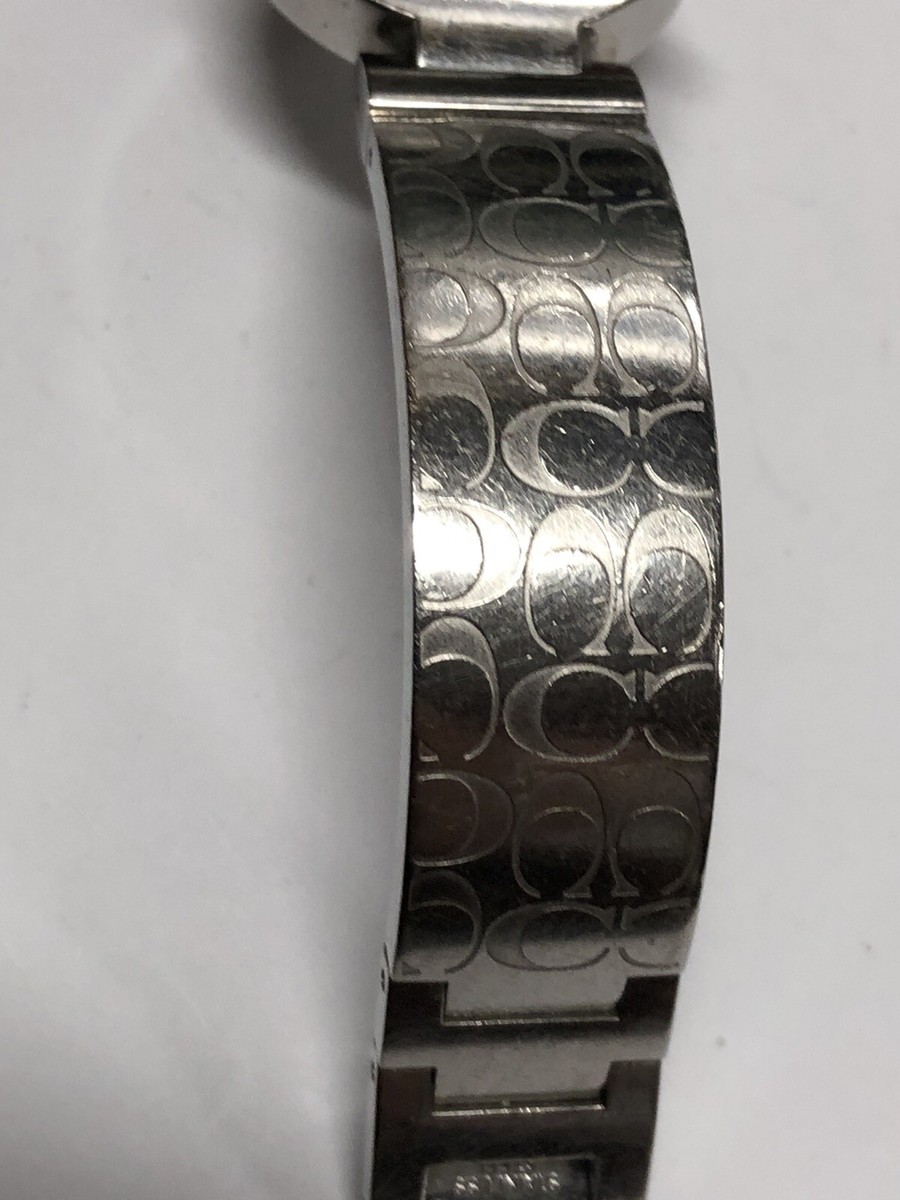 COACH 0185 Stainless Steel Quartz Style Watch (GS) | eBay display picture 3