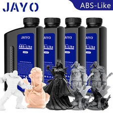 JAYO 1KG ABS Like 3D Printer Resin Strong 405nm Photopolymer Resin High Hardness