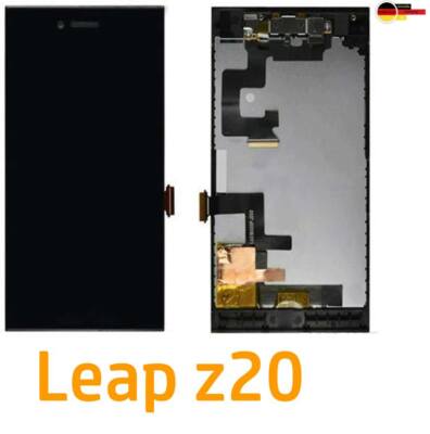 Für Blackberry Leap Z20 Display LCD touchscreen mit rahmen Display Schwarz Black