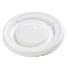 Dinex PS Lid For Fenwick DX5000 5 - 8 oz Mug 3.5" Diameter Translucent 1500/Case