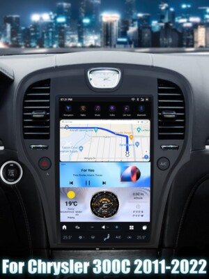 For Chrysler 300C 2011-2020 Tesla Android Vertical Screen 14.4