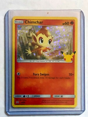 Chimchar 2021 Pokemon McDonalds 25th Anniversary Chimchar #12/25 HOLO | eBay Chimchar 2021 Pokemon McDonalds 25th Anniversary Chimchar #12/25 HOLO | eBay