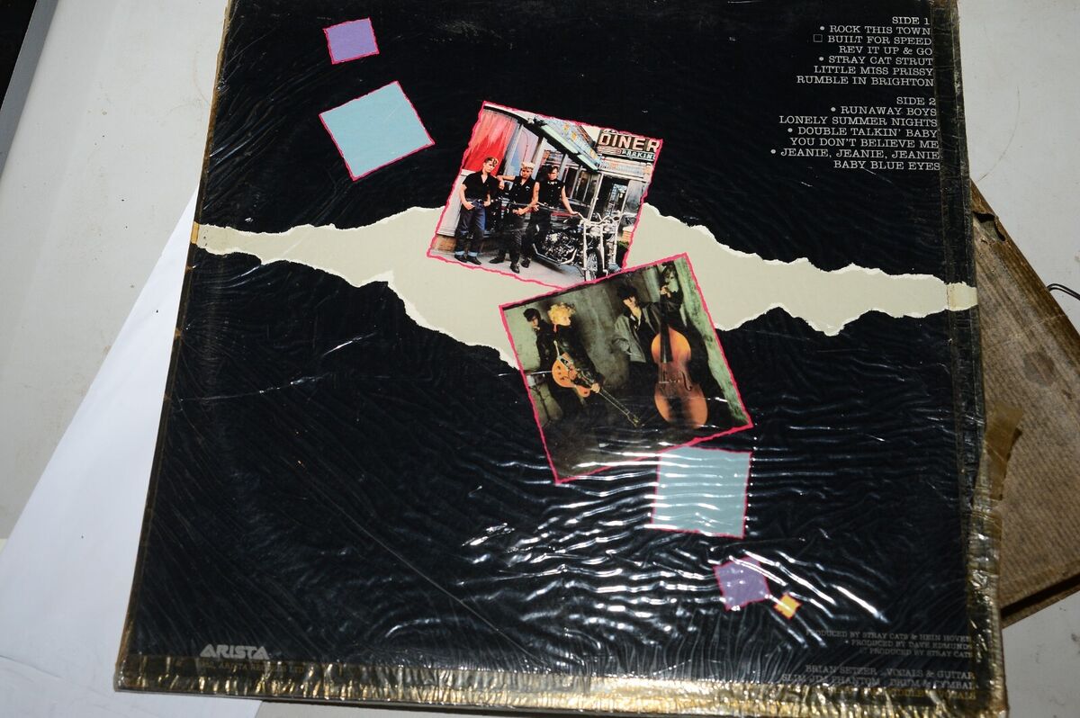 STRAY CATS - BUILT FOR SPEED 香港 LP Stray Cats – Built For Speed – Vinyl (LP, Album, Compilation