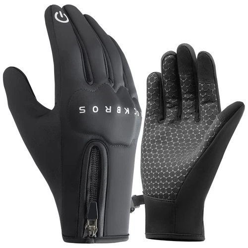 ROCKBROS Handschuhe Damen/Herren Fahrradhandschuhe Touchscreen Vollfinger Winter
