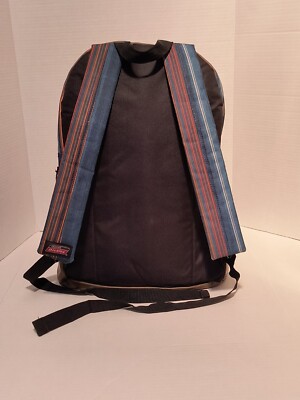Dickies Backpack Multicolor Striped Canvas Large Preppy Casual