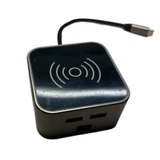 7 AllHub USB-C Docking Station Extra Ports HDMI USB RJ45 SD for Laptop PC Dock