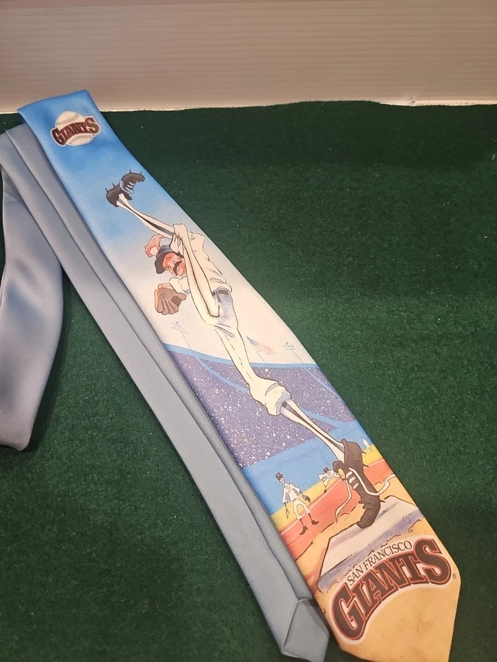 RALPH MARLIN San Francisco Giants MLB Necktie, From Bobby Bolin Estate, 5/134 Foto 2 de 4