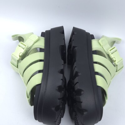 Womens Sz 7 UGG CORA Nubuck Fisherman Platform Sandals 1152698