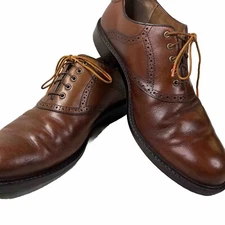 Johnson and Murphy 11M Tabor saddle 2270 Light brown