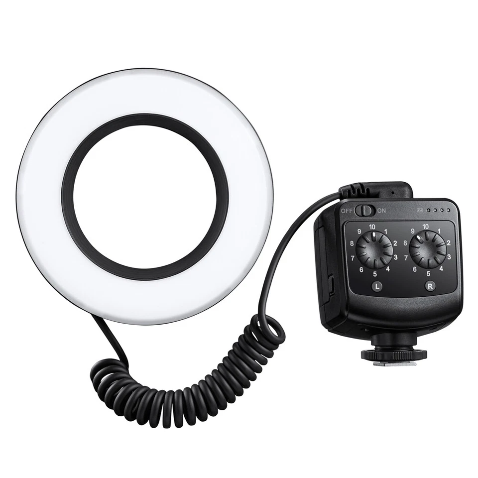 US Godox Ring72 Macro LED Ring Light With 8 Adapter Ring For Canon Nikon Sony - Image 4 of 4