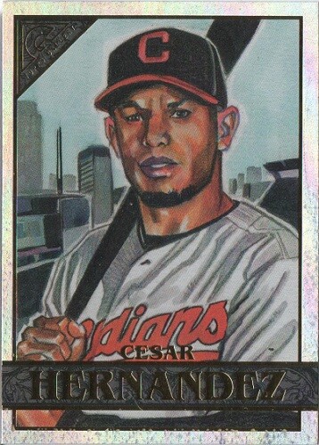 "Rainbow Foil" César Hernández 2020 Topps Gallery #53 - Imagen 1 de 1