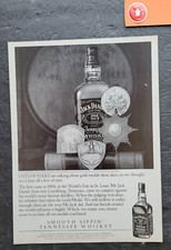 Jack Daniels Whiskey 1904 Worlds Fair First Place Promo Print Advertisement 1996