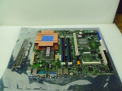 ADAPTEC/SUPERMICRO PDSMI INTEL PENTIUM D 3.00GHZ CPU 4GB RAM MOTHER BOARD + IO