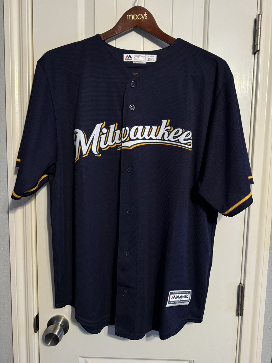 Milwaukee Brewers Men's XL Yelich #22 Majestic Cool Base MLB