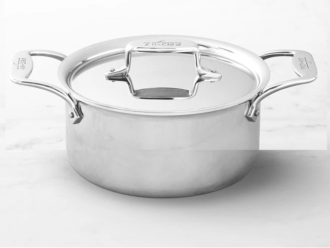 All-Clad - 1,89 L Sauce Pan with lid - d5 Polished