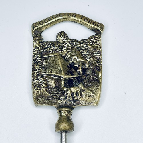 COCKINGTON Brass CORKSCREW Wine Opener and LETTER RACK Vintage England Village - Foto 4 di 22