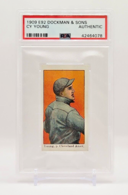 1909 E92 Dockman & Sons Cy Young - PSA Authentic HOF | eBay