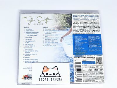 Taylor Swift Deluxe Edition Cd+Dvd Ltd/Ed From Japan CD 15tracks