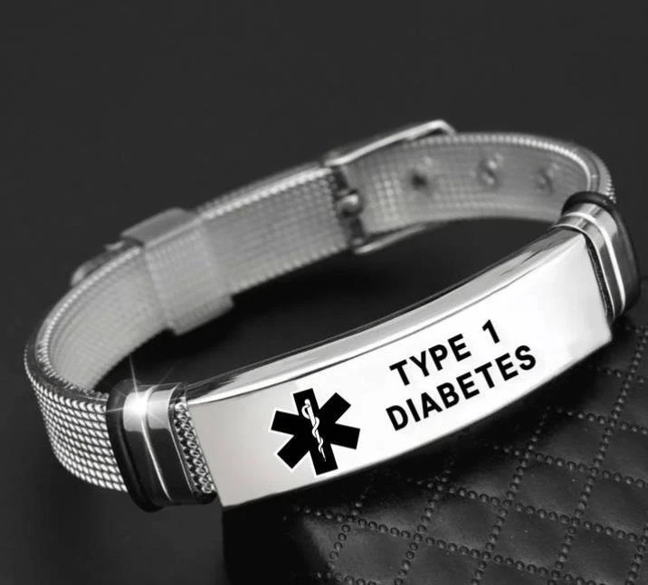 SOS Notfall Armband  für Diabetes/Epilepsie/Alzheimer/Asthma - Bild 2 von 4