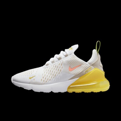 nike air max 270 opti yellow women's shoe