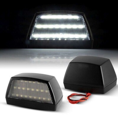 2 LED license plate lighting suitable for tractor tractor|12-24V|E-mark