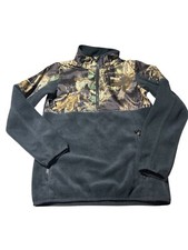 Columbia PHG Camoflauge Fleece Pullover Jacket Size Medium 10/12
