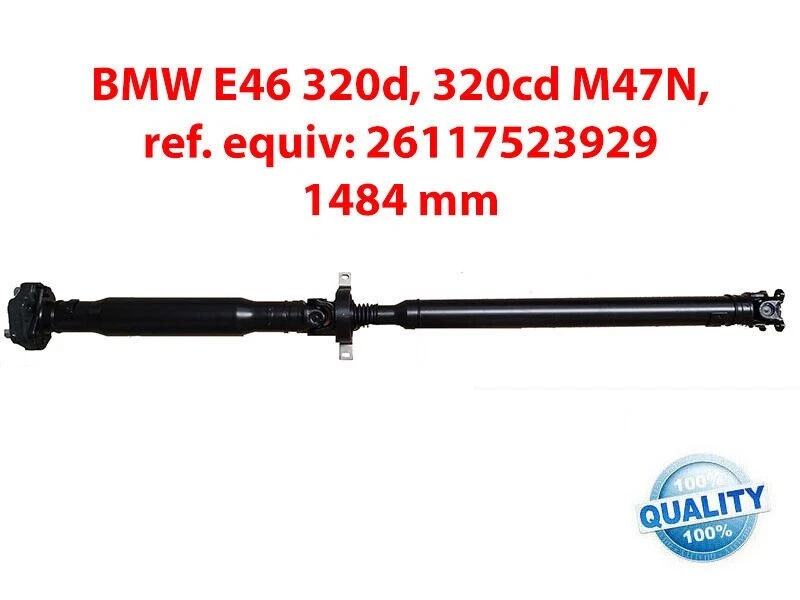 Kardanwelle Gelenkwelle BMW E46 320d, 320cd M47N, 26117523929  