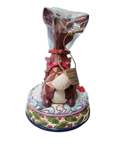 Enesco Jim Shore Rudolph Traditions Lighted Ornament Red-Nosed Reindeer 4017296 - Picture 5 of 8