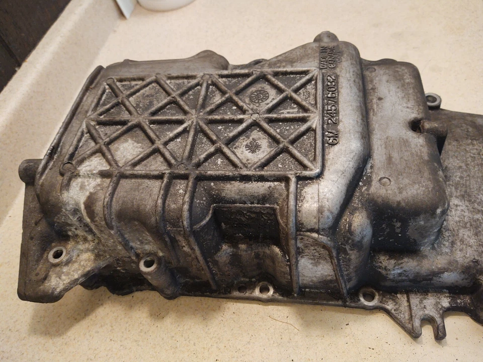 Oldsmobile 1999 cárter de aceite del motor para Pontiac Grand Am 2,4 parte #24576032 Foto 3 de 4
