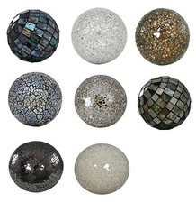 NEW Sparkle Mosaic Balls Mirrored Crackle Mosaic Decor Balls Decorative Ornament
