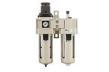 Fonray Air Filter Regulator Lubricator FAC501N-06D 3/4" w/ Auto Drain- FRL SMC