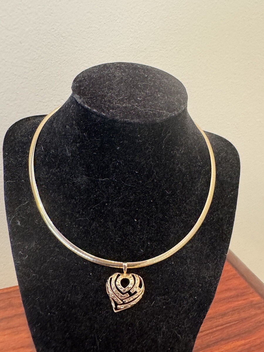 MAUI DIVERS JEWELRY アロハハート　イエローゴールド　14K Maui Divers 14k Yellow Gold Aloha Heart Pendant 22.22 mm