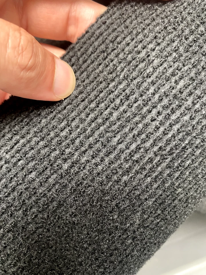 Moquette / Feltro "Milleusi", colore NERO, 100% PES Riciclato, h. 200 cm - Image 3 of 3