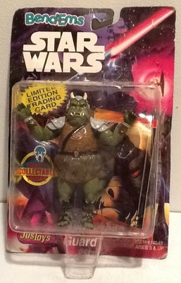 Vintage Star Wars Bend-Ems Gamorrean Guard Action Figure NEW Just Toys Bendable