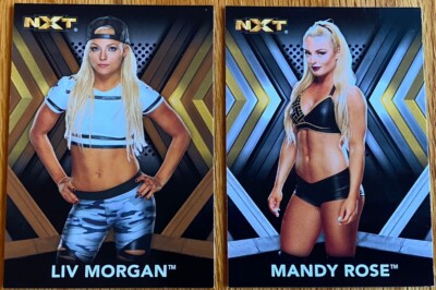 2017 Topps WWE NXT ぶち込ま Liv Morgan Auto 32/99