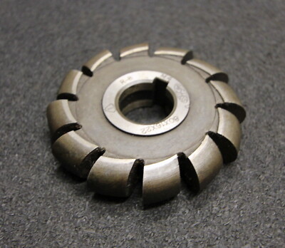 PWS Halbrund-Formfräser konvex Radiusfräser Radius 8mm - 80x16x22mm 12 Spannuten