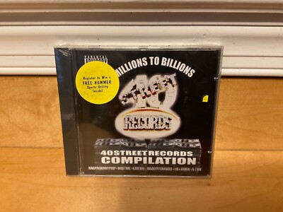 Millions To Billions 40 Street Records CD 1997 Compilation Old School Rap New