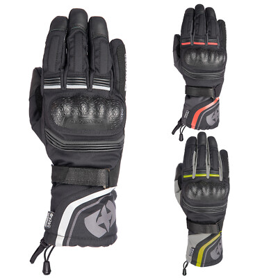 Oxford Montreal 4 CE Armoured Dry2Dry Waterproof Motorcycle Touring Gloves