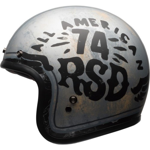 Bell Custom 500 DLX SE Open-Face Helmet RSD 74 Black - Picture 2 of 8
