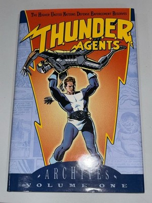 Thunder Agents Archives Vol. # 1 Hardcover Graphic Novel Comic Book