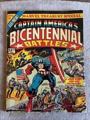 Marvel Treasury Special Featuring Captain America's Bicentennial Battles #1...